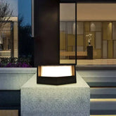 Colonne Lumineuse Extérieure Simple Et Moderne Pour Cour - Clowas.fr